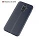 Защитный чехол Deexe Leather Cover для Samsung Galaxy J8 2018 (J810) - Dark Blue (148803DB). Фото 2 из 10