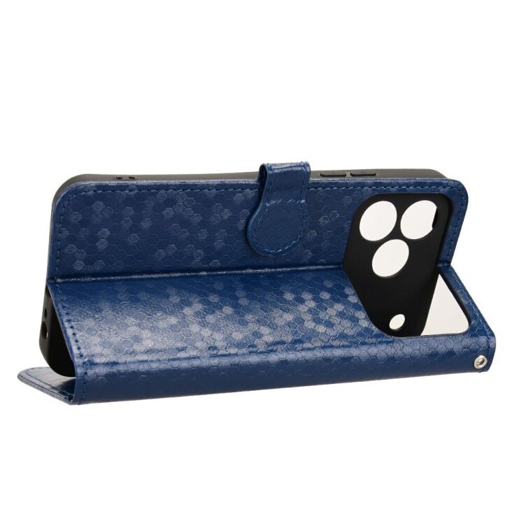 Защитный чехол Deexe Pegasus Cover для TECNO Spark 50 - Dark Blue: фото 5 из 7