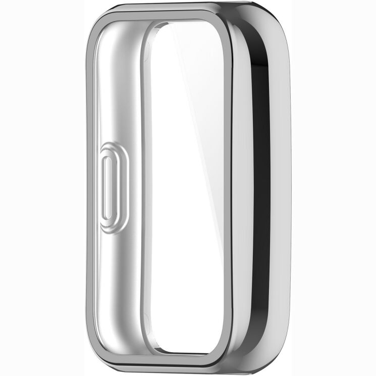 Защитный чехол Deexe Protective Frame для Huawei Band 11 - Electroplated Silver (331001S) Защитный чехол Deexe Protective Frame для Huawei Band 11 - Electroplated Silver: фото 5 из 7