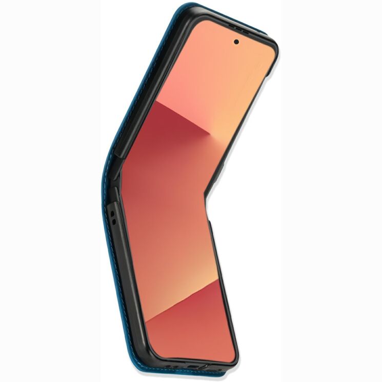 Захисний чохол Deexe Rhombus Card для Samsung Galaxy Flip 8 - Blue: фото 3 з 6
