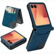 Захисний чохол Deexe Rhombus Card для Samsung Galaxy Flip 8 - Blue (423521L)