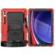 Защитный чехол Deexe Shockproof Case для Samsung Galaxy Tab S9 Plus (X810/816) - Red (332821R). Фото 2 из 8