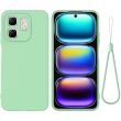 Защитный чехол Deexe Silicone Case для Infinix Hot 50i - Green (368700G)