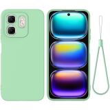 Защитный чехол Deexe Silicone Case для Infinix Hot 50i - Green (368700G)