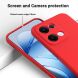 Защитный чехол Deexe Silicone Case для OPPO Reno 13 5G - Black (376544B). Фото 4 из 8