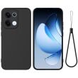 Защитный чехол Deexe Silicone Case для OPPO Reno 13 5G - Black (376544B)