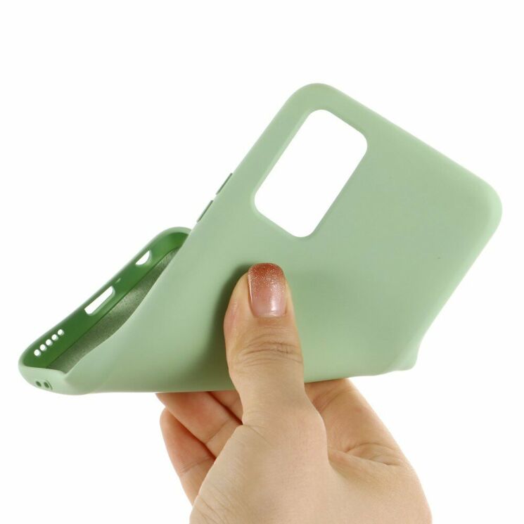 Защитный чехол Deexe Silicone Case для Samsung Galaxy Note 20 (N980) - Green: фото 3 из 5