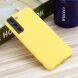 Защитный чехол Deexe Silicone Case для Samsung Galaxy S22 Plus - Yellow (290314Y). Фото 4 из 4