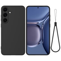 Силіконовий (TPU) чохол Deexe Silicone Case для Samsung Galaxy S25 Plus (S936) - Black: фото 1 з 8