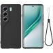 Захисний чохол Deexe Silicone Case для TECNO Camon 40 (CM5) - Black (386301B). Фото 1 з 9
