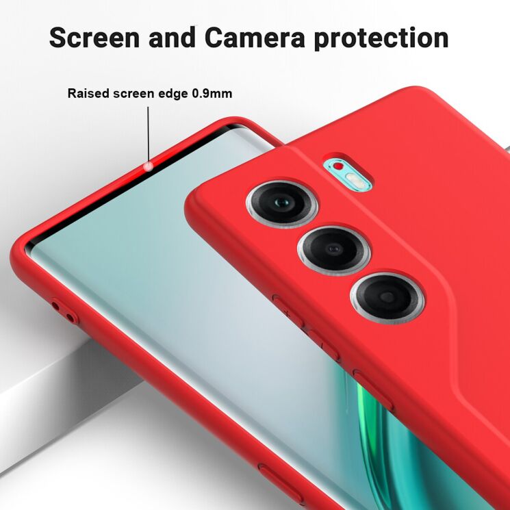 Захисний чохол Deexe Silicone Case для TECNO Camon 40 (CM5) - Black: фото 5 з 9