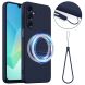 Защитный чехол Deexe Silicone Case with MagSafe для Samsung Galaxy A27 (A276) - Dark Blue (408624DB). Фото 1 из 8