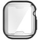 Захисний чохол Deexe Silicone Frame для Apple Watch 12 46mm - Black (433702B). Фото 6 з 7