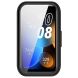 Защитный чехол Deexe Silicone Frame для Huawei Band 8 / 9 - Black (328517B). Фото 5 из 8