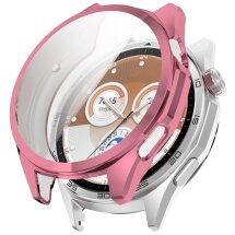 Защитный чехол Deexe Silicone Frame для Huawei Watch GT 6 (46 mm) - Pink: фото 1 из 5