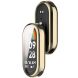 Захисний чохол Deexe Silicone Frame для Xiaomi Mi Smart Band 10 - Gold (385500F). Фото 3 з 4