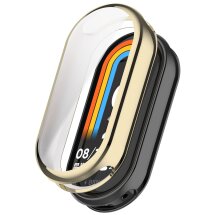 Захисний чохол Deexe Silicone Frame для Xiaomi Mi Smart Band 10 - Gold: фото 1 з 4