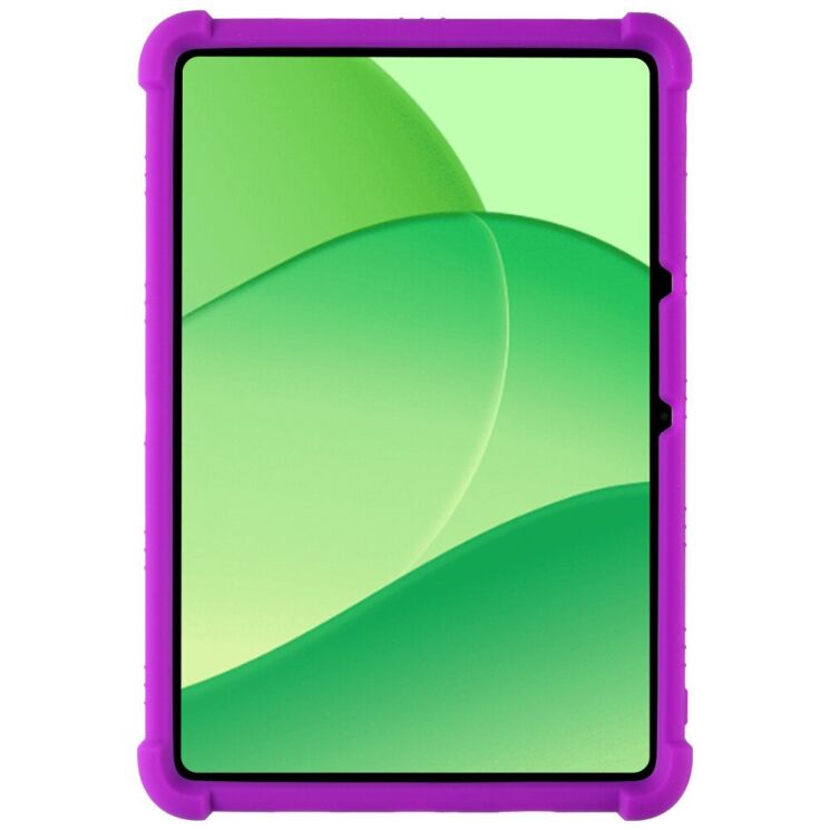 Захисний чохол Deexe Silicone Kickstand для OPPO Pad SE - Purple: фото 2 з 7
