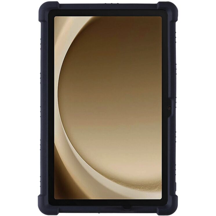 Защитный чехол Deexe Silicone Kickstand для Samsung Galaxy Tab A9 Plus (X210/216) - Black: фото 2 из 7
