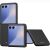 Захисний чохол Deexe Soft Touch Case для Samsung Galaxy Flip 8 - Black: фото 1 з 8