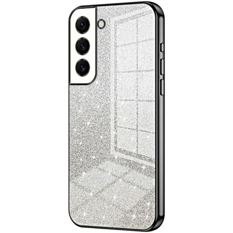 Защитный чехол Deexe Sparkles Cover для Samsung Galaxy S22 (S901) - Black: фото 1 из 7