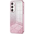 Защитный чехол Deexe Sparkles Cover для Samsung Galaxy S25 (S931) - Pink (372322P)