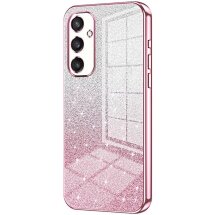 Защитный чехол Deexe Sparkles Cover для Samsung Galaxy S25 (S931) - Pink: фото 1 из 7