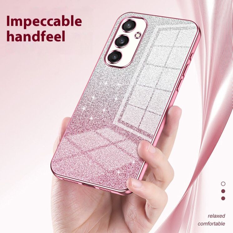 Защитный чехол Deexe Sparkles Cover для Samsung Galaxy S25 (S931) - Pink: фото 6 из 7