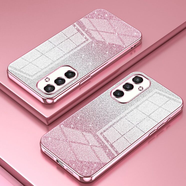 Защитный чехол Deexe Sparkles Cover для Samsung Galaxy S25 (S931) - Pink: фото 2 из 7