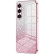 Защитный чехол Deexe Sparkles Cover для Samsung Galaxy S26 Plus - Pink (404339P)