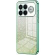 Защитный чехол Deexe Sparkles Cover для Xiaomi Poco F8 Ultra - Green (403448G)