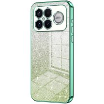 Защитный чехол Deexe Sparkles Cover для Xiaomi Poco F8 Ultra - Green: фото 1 из 7