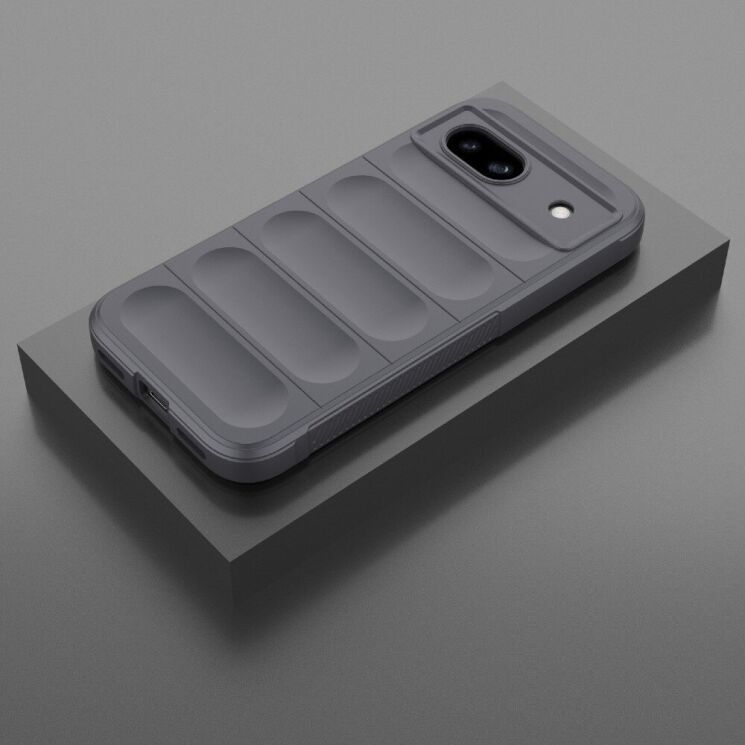 Защитный чехол Deexe Terra Case для Google Pixel 8A - Dark Grey: фото 2 из 7