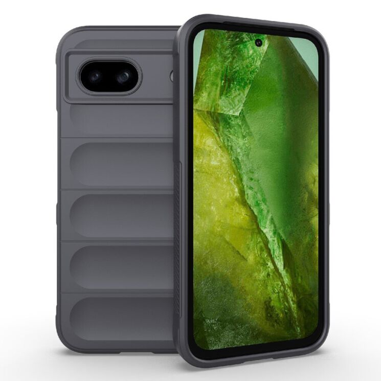 Защитный чехол Deexe Terra Case для Google Pixel 8A - Dark Grey: фото 1 из 7