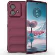 Защитный чехол Deexe Terra Case для Motorola Edge 40 Neo - Wine Red (340011WR)