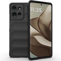 Защитный чехол Deexe Terra Case для Motorola Edge 50 - Black: фото 1 из 9