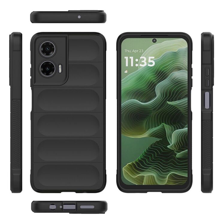 Защитный чехол Deexe Terra Case для Motorola Moto G35 - Black: фото 6 из 6
