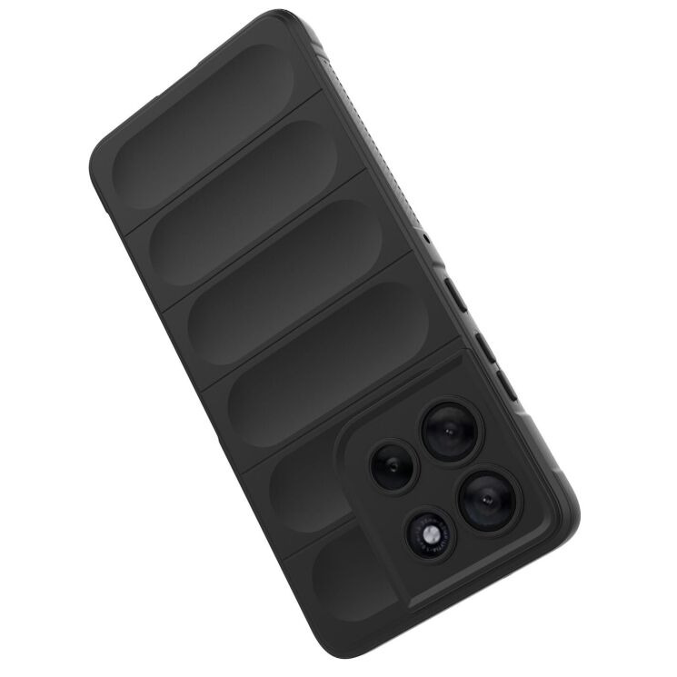 Защитный чехол Deexe Terra Case для Motorola Moto G86 - Black: фото 3 из 6
