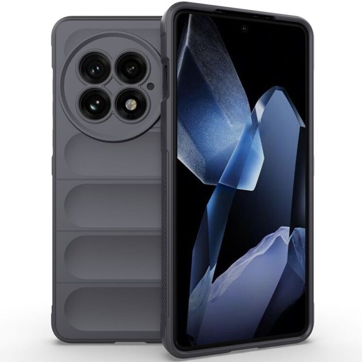 Защитный чехол Deexe Terra Case для OnePlus 13 - Dark Grey: фото 1 из 5