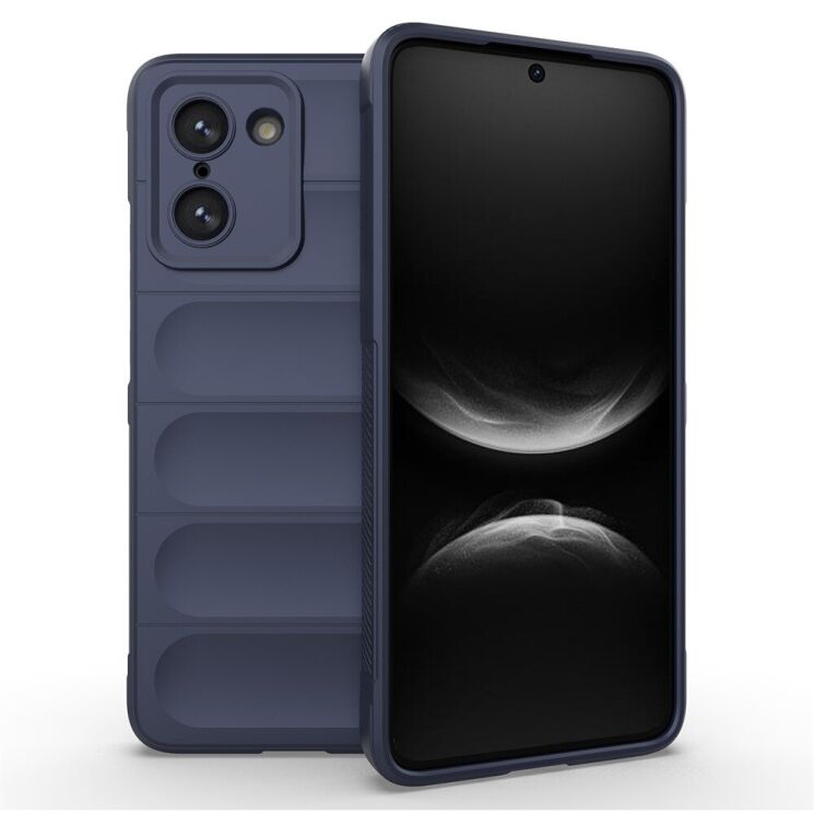 Захисний чохол Deexe Terra Case для OnePlus Nord CE 5 / Ace 5 Racing - Dark Blue: фото 1 з 5