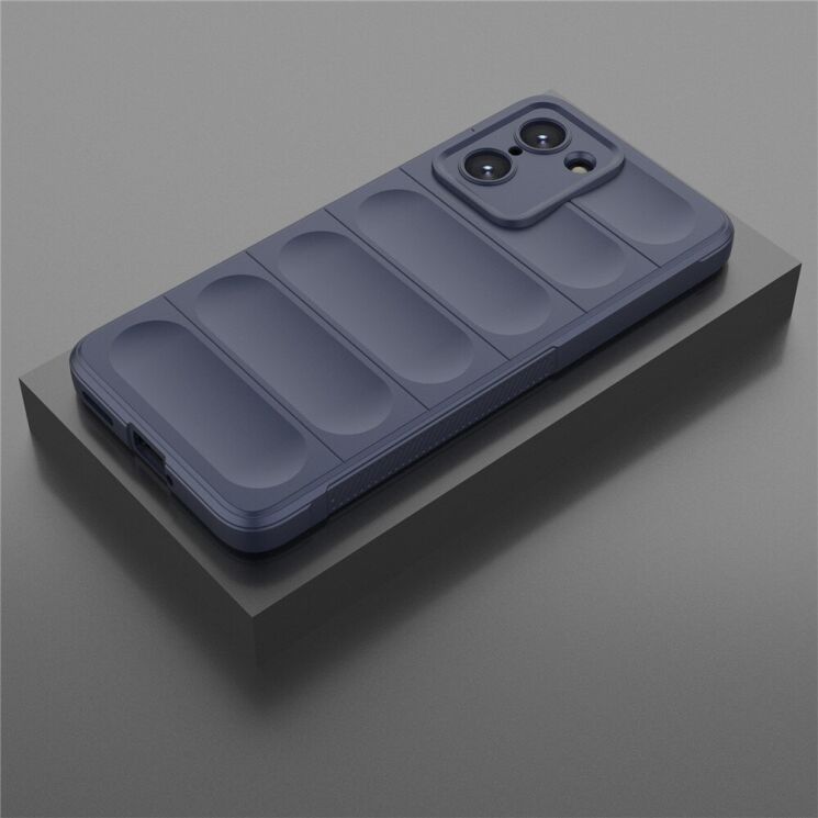 Захисний чохол Deexe Terra Case для OnePlus Nord CE 5 / Ace 5 Racing - Dark Blue: фото 5 з 5