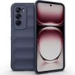 Защитный чехол Deexe Terra Case для OPPO Reno 12 Pro - Dark Blue (359006DB)
