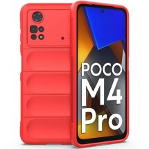 Захисний чохол Deexe Terra Case для Xiaomi Poco M4 Pro 4G - Red: фото 1 з 6