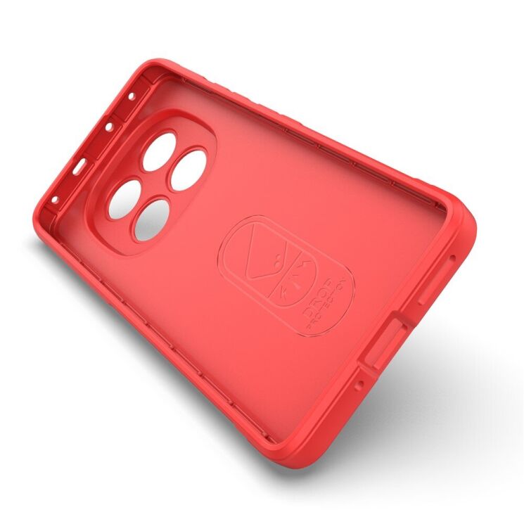 Захисний чохол Deexe Terra Case для Xiaomi Redmi Note 14 Pro 5G - Red: фото 3 з 6
