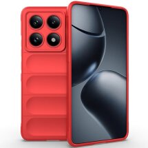 Защитный чехол Deexe Terra Case для Xiaomi Redmi Note 14 Pro 5G - Red: фото 1 из 9