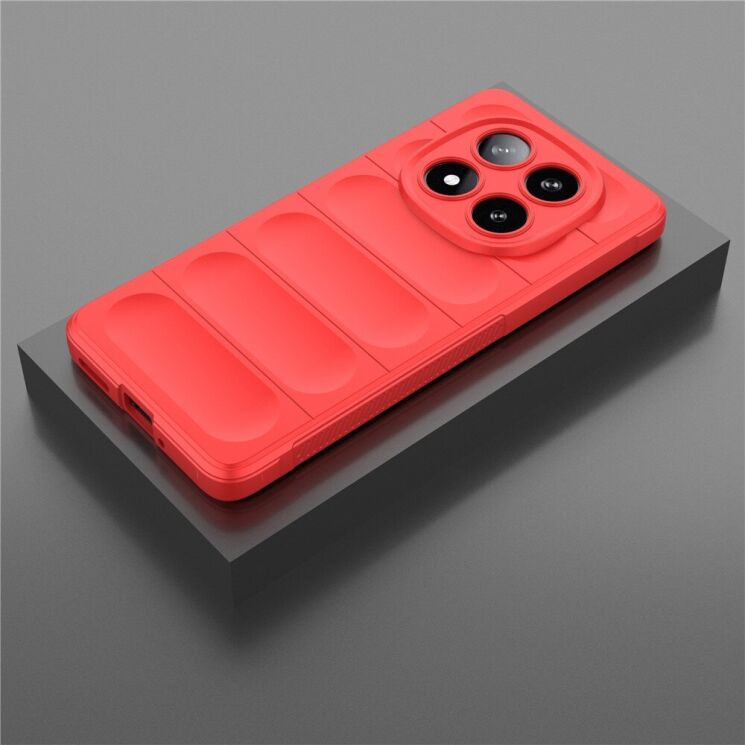 Захисний чохол Deexe Terra Case для Xiaomi Redmi Note 14 Pro 5G - Red: фото 6 з 6