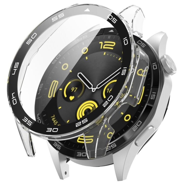 Защитный чехол Deexe Watch Case для Huawei Watch GT 4 (46mm) - Transparent: фото 1 из 8