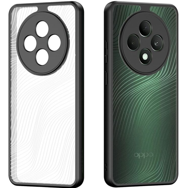 Защитный чехол DUX DUCIS Aimo Series для OPPO Reno 12 F/FS - Black: фото 2 из 13