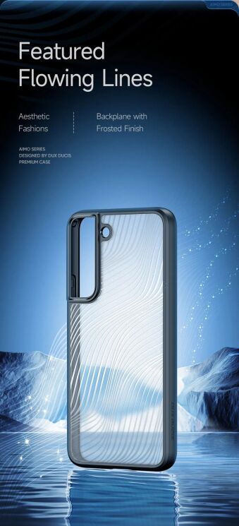 Защитный чехол DUX DUCIS Aimo Series для Samsung Galaxy S22 (S901) - Black: фото 8 из 16