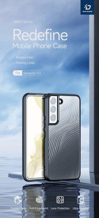 Защитный чехол DUX DUCIS Aimo Series для Samsung Galaxy S22 (S901) - Black: фото 3 из 16